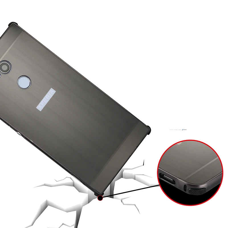 Роскошный чехол для sony Xperia L2, противоударный металлический алюминиевый каркас, ультра тонкий пластиковый чехол для sony Xperia L2, чехол