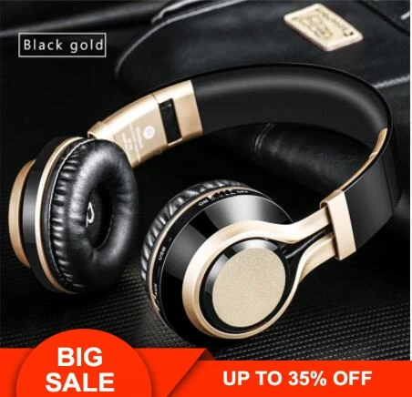 

Wireless Headphones Bluetooth Over Ear Headphone With Microphone Support TF Card Gaming Headset Earphones For PC Mobile pho