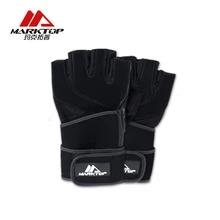 Marktop спортивные нарукавные повязки перчатки половина пальца противоскользящая дышащая гелевая подкладка мотоцикл теплая спортивная безопасность M5053