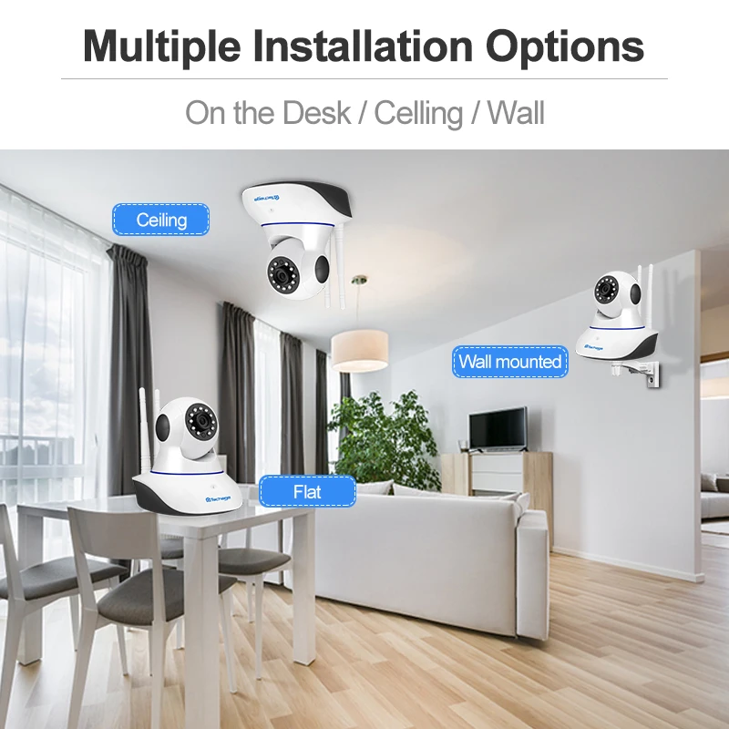  Yoosee 1080P Wireless IP Camera Pan/Tilt 2MP Dome Indoor Two Way Audio CCTV WiFi Camera Baby Monito - 32821407996