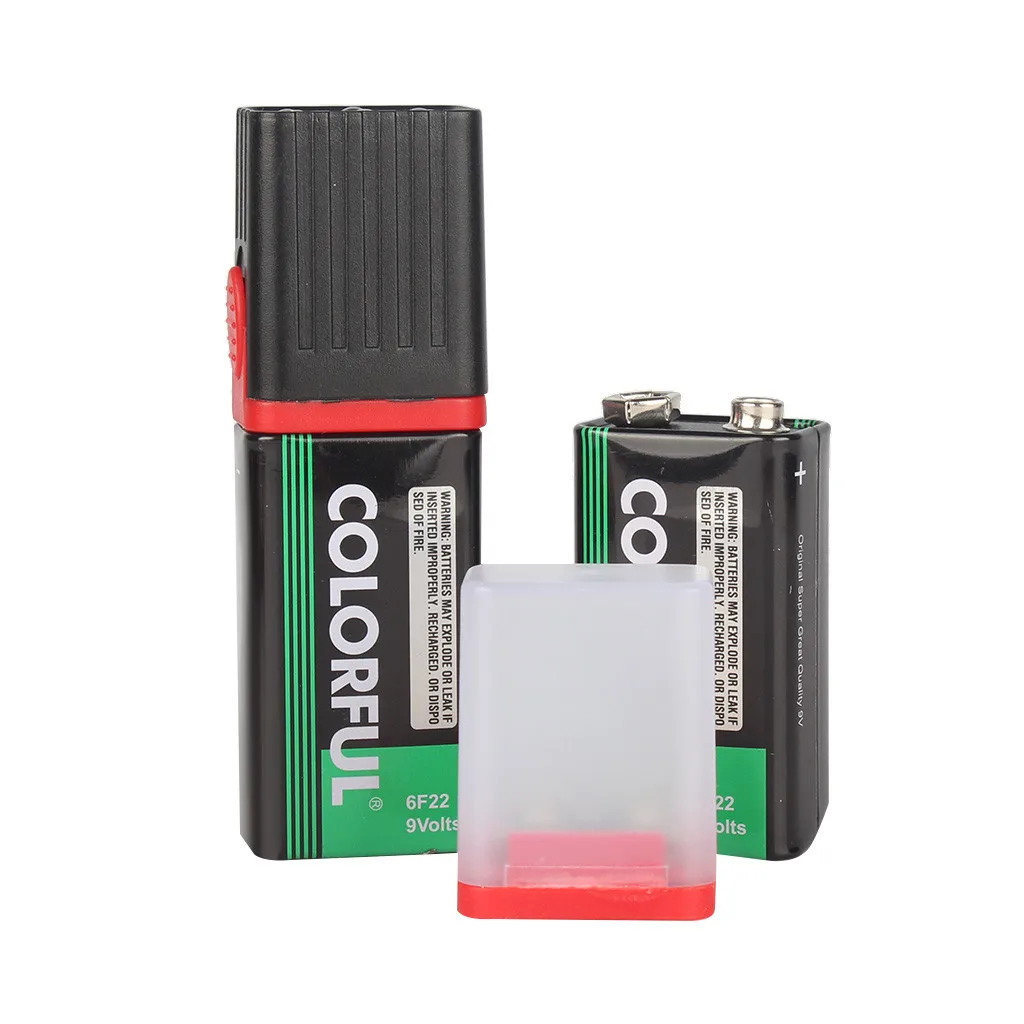 

1pc flashlight Mini Glare LED Flashlight 9V Battery Outdoor Camping Portable Table Lamp Outdoor tool flashlight