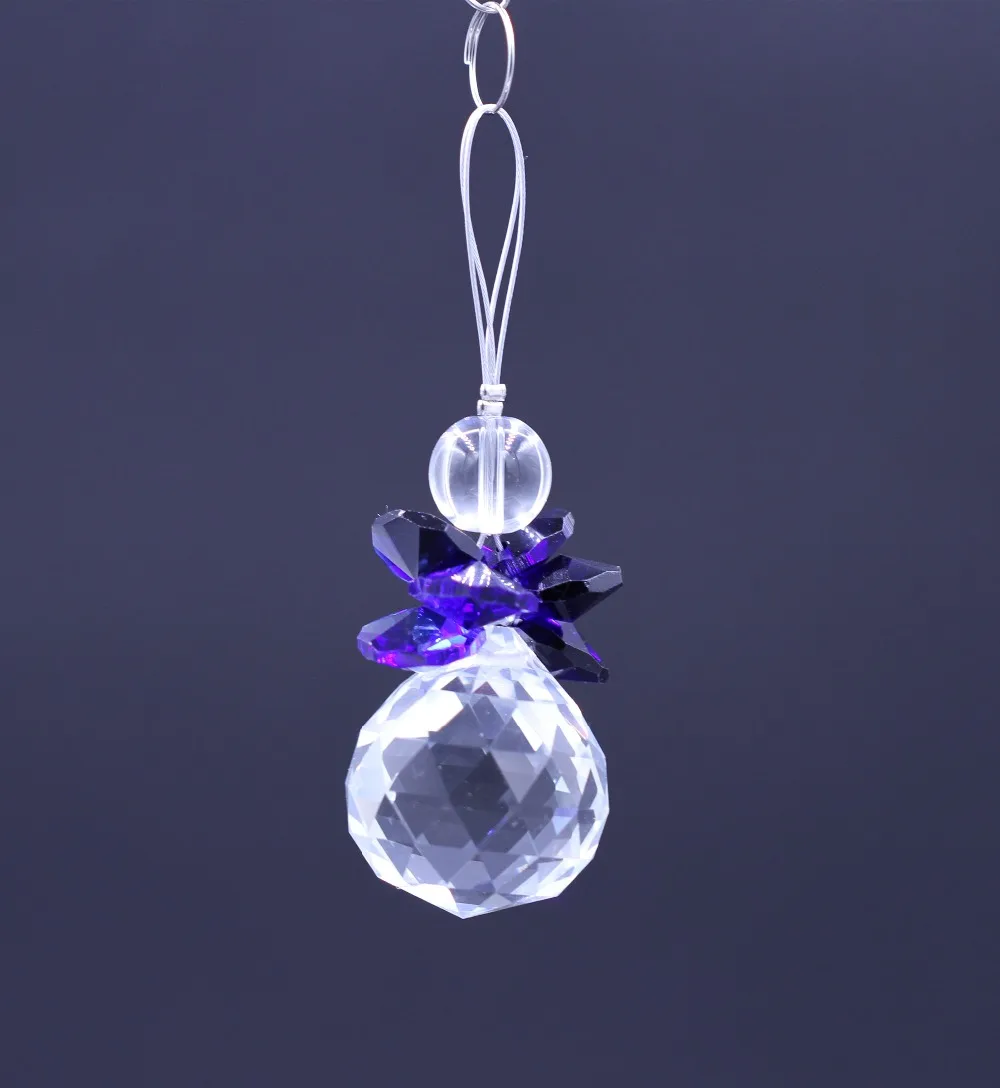 Buy 15pcs Crystal Lighting Hanging Prism Suncatchers