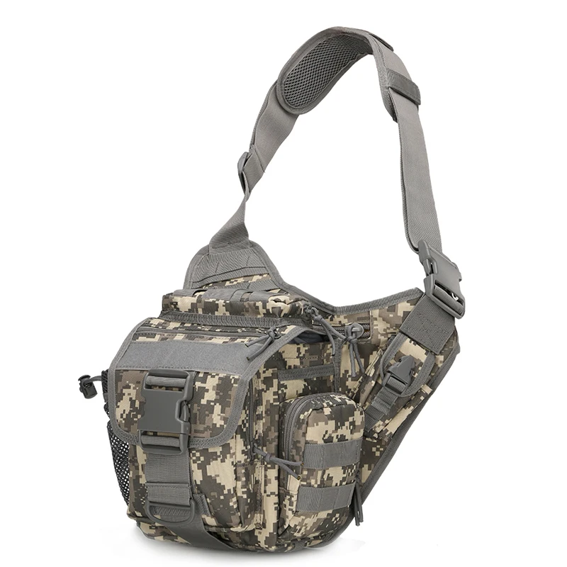 800d Men's Military Tactical Bag, Molle Army Sport Shoulder Bag, Outdoor Hiking Cycling Travel