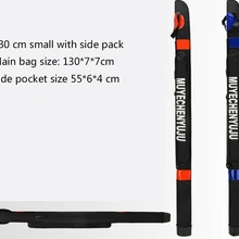 130 сумка для удочки 120*7*7 см Жесткая водонепроницаемая сумка красная синяя устойчивая сумка для рыбы Большая распродажа рыболовных снастей