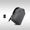 2017 New Design Tigernu brand men backpack anti-theft External USB charge port for 14" 17" laptop backpack school backpack bag 