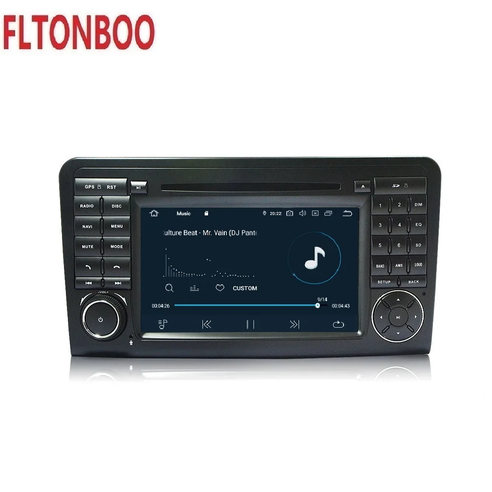 " Android 9 для Mercedes Benz класс GL ML W164 ML350 ML500 X164 GL320 Автомобильный gps навигация, px5, 3g, ram 4GB ROM64G, сенсорный экран