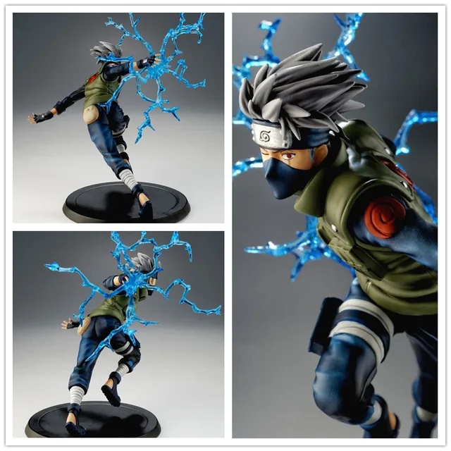 Anime Naruto Shippuden Kakashi Hatake PVC Action Figure Figurine Resin