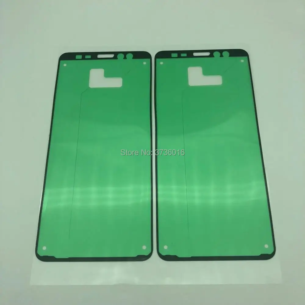 10 قطع شاشة lcd الإطار الأمامي ملصقا ل samsung A730 الإطار الحافة لاصق الغراء استبدال للهاتف المحمول إصلاح تحديث