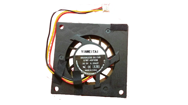 

Новый вентилятор для 4508 45x45x8 мм DC5V 0.25A EFWF-45F05M охлаждающий вентилятор для ноутбука