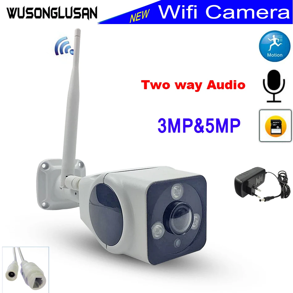 

3D VR 360 Degrees IP Camera Wifi Fisheye Panoramic 3MP 5MP Bullet Outdoor Support Motion detector Two way Audio SD card Max 128G