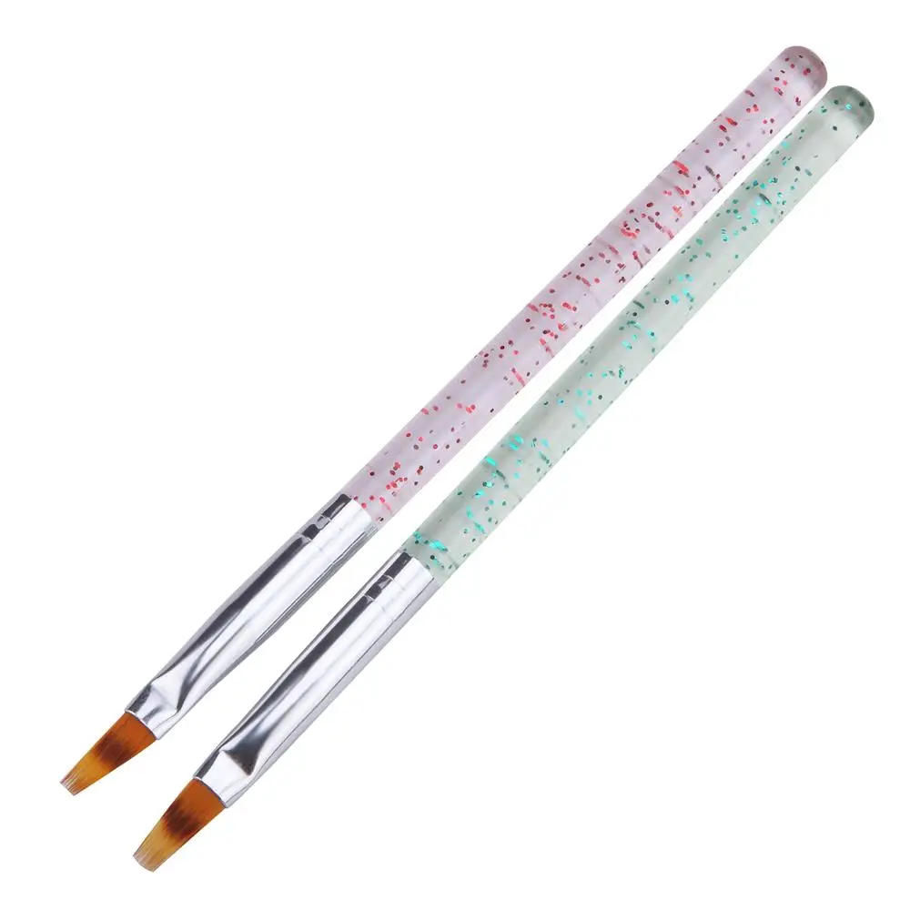 

1PC New Useful UV Gel Gradient Jagged Painting Pen Drawing Brush DIY Manicure Nail Art Tool Women Nail Beauty Tool Supplies