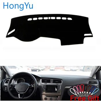 

For Volkswagen golf 7 2014 - 2019 Accessories Dash Mat Dashmat Dashboard Sticker Cover Sun Shade Dash Board Cover Carpet