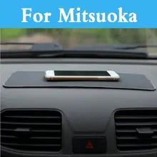 Приборной панели автомобиля магия Нескользящие коврики Нескользящие липкий коврик для Ford Mustang Taurus X Thunderbird Fusion GT KA Kuga Maverick Mondeo ST