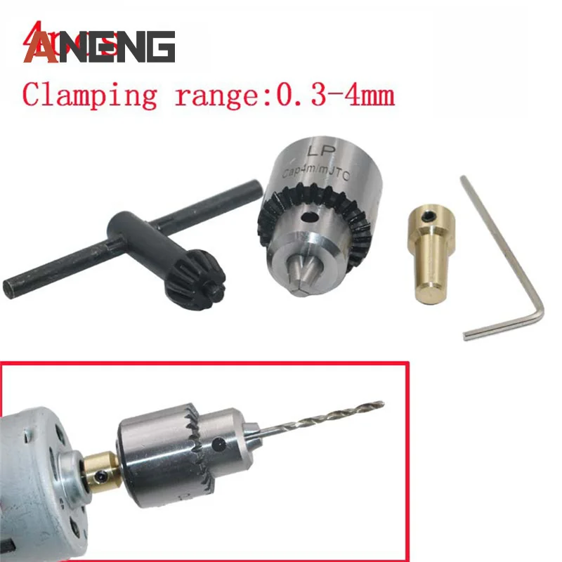 

Mini DC 12V Electric Hand Drill Motor PCB Press Drilling Compact Set 3.17mm Tail Aperture Twist Bits 0.3-4mm JT0 Chucks Tool