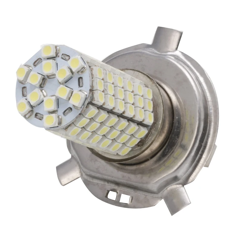 1x12 В H4 3528 120 SMD светодиодный светильник с противотуманной головкой s лампой
