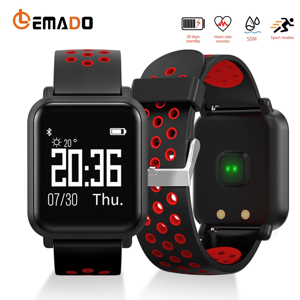 Lemado Smart Watch Blood Pressure Blood oxygen Heart Rate Smartwatch
