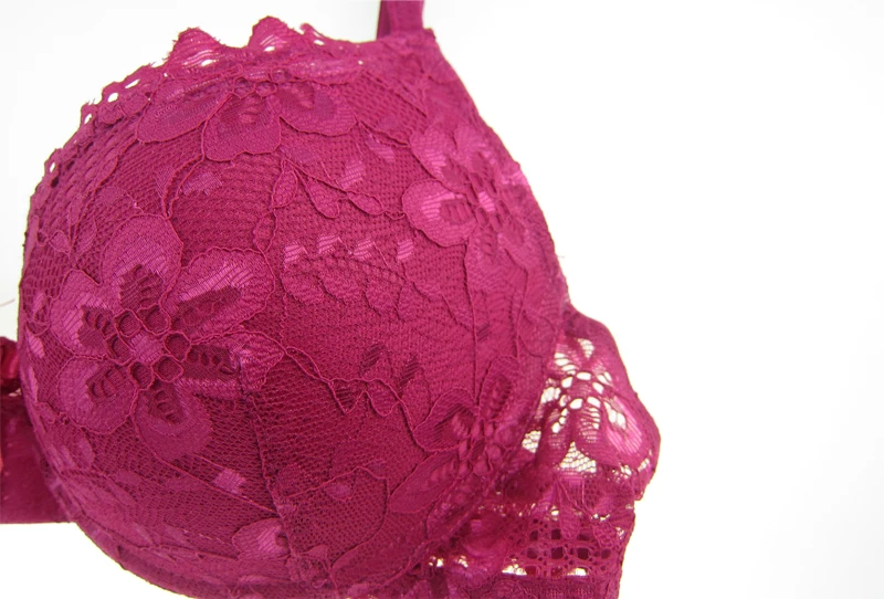 MiaoErSiDai женский бюстгальтер без подкладки розовый красный/синий цвет есть 34C/34D/36C/36D38D для больших размеров комплекты дамского белья и бюстгальтеров#243