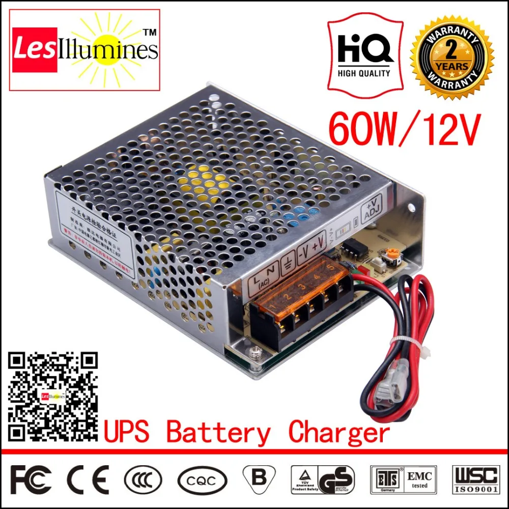 AC DC 13.8V Power Supply SC 60 12 4A 12V UPS Switch Battery Charger CE