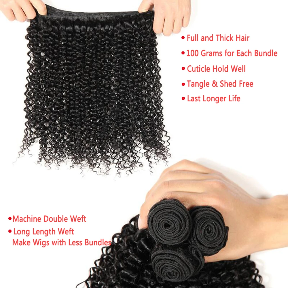 Peruvian Hair Bundles With Closure Kinky Curly 100% Human Hair Bundles With Frontal Ear To Ear Frontal With Bundles Non Remy Peruvian Hair Bundles With Closure Kinky Curly 100% Human Hair Bundles With Frontal Ear To Ear Frontal With Bundles Non Remy
