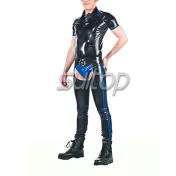 

Suitop latex chaps leggings