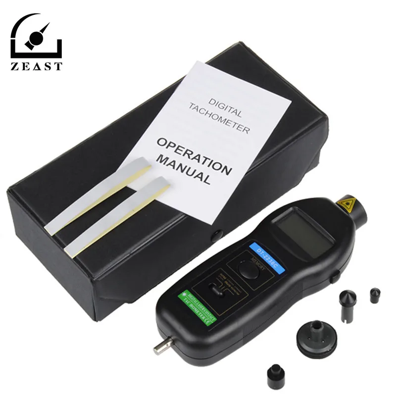 Buy DT2236C Speed Detector Meter Laser Tachometer LED