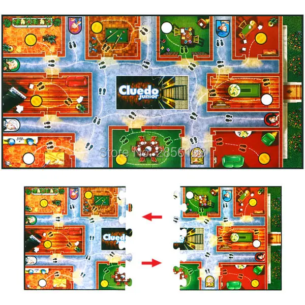 Júnior o Case do Bolo de Chocolate Jogo de Tabuleiro da Família Jogo de Festa Engraçado Cluedo Faltando Clássico Criança Adulto Brinquedo Educativo 6 Cheap Brincadeiras e piadas