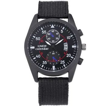 

XINEW 2247G Brand Military Army Outdoor Watches Men Cool Designer Nylon Band Date Wrist Watch Relogio Masculino Marca Original