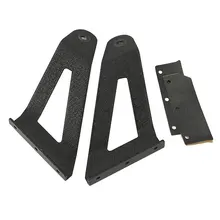 2x50 дюймов козырек от света крепления на крышу кронштейны подходят для Jeep Cherokee XJ 1984~ 2001