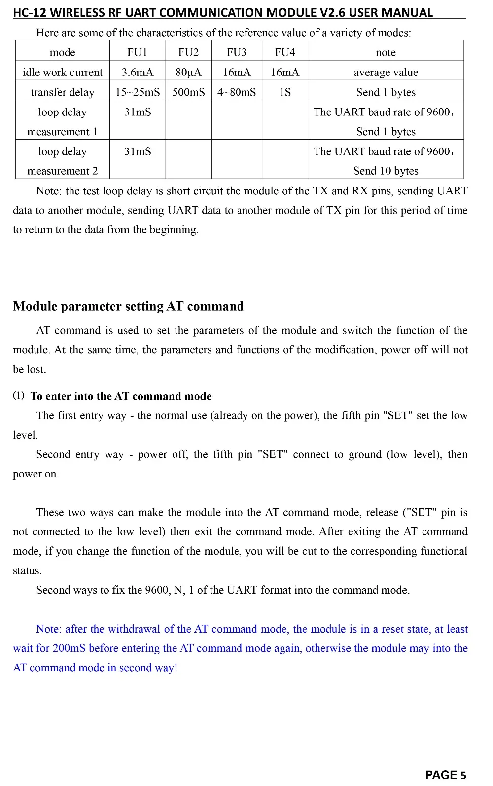6 HC-12 USER MANUAL V2