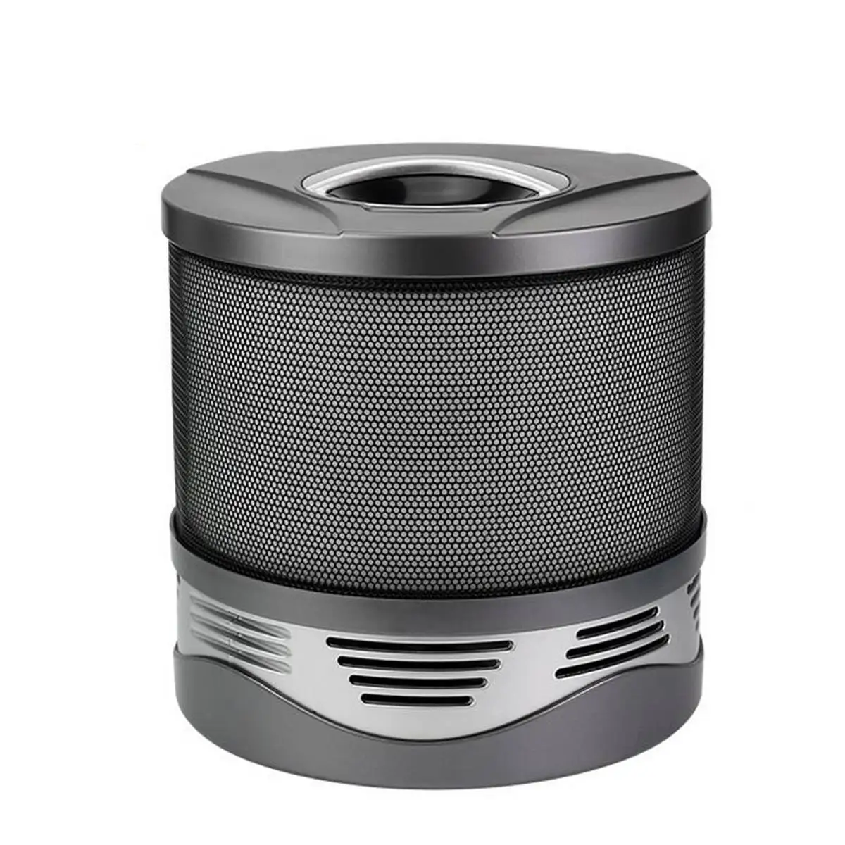 Тихий очиститель воздуха, стерилизатор мойка воздуха очиститель Lonizer HEPA фильтр пыли PM2.5 запах удаления дыма формальдегид домашний офис - Цвет: Черный