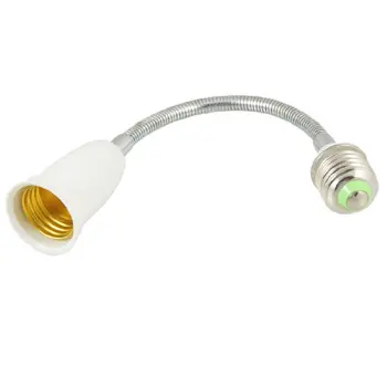 

THGS Light Lamp Bulb Socket E27 Flexible Gooseneck Extender Adapter