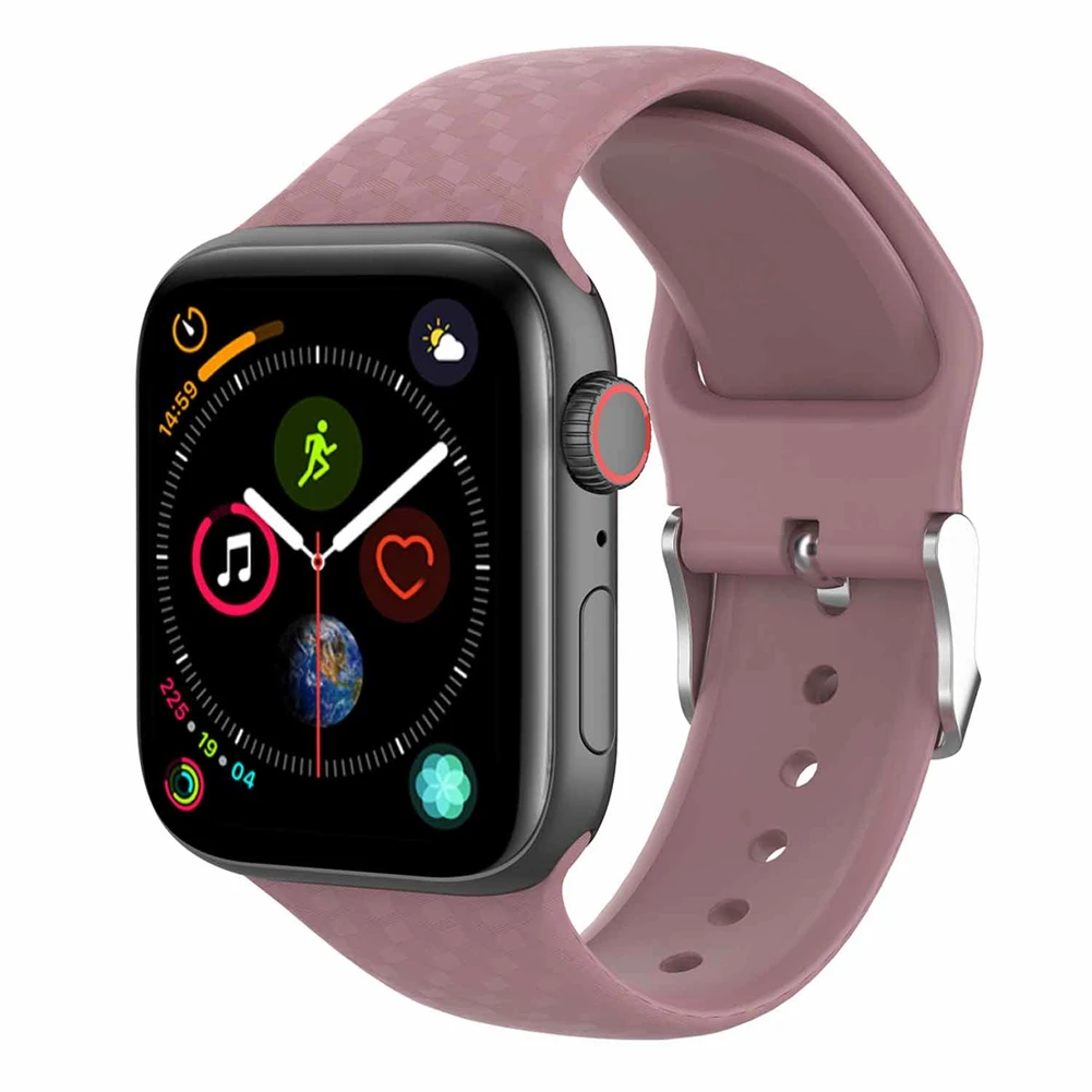 Ремешок для Apple Watch 42 мм/38 мм 4correa Iwatch 4 3 2 1 спортивный силиконовый браслет Pulseira Apple Watch 4 аксессуары