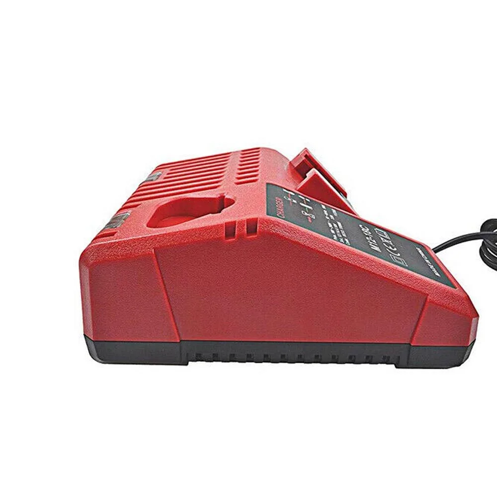 Быстрое зарядное устройство для Milwaukee M12-18FC 12-18 в литий-ионная мульти Напряжение зарядное устройство для M18/M14/M12 REDLITHIUM-ION батарея UK Plug