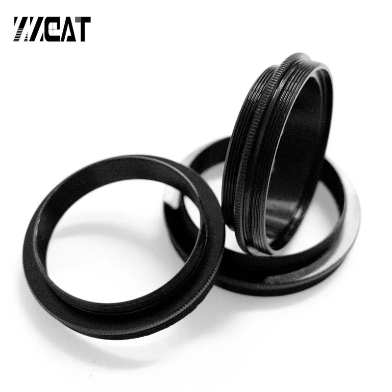 

M48 to M42 Adaptor M48X0.75 to M42X0.75 Outer Thread Astrophotography Adapter Ring for Stereo Microscope Eyepiece
