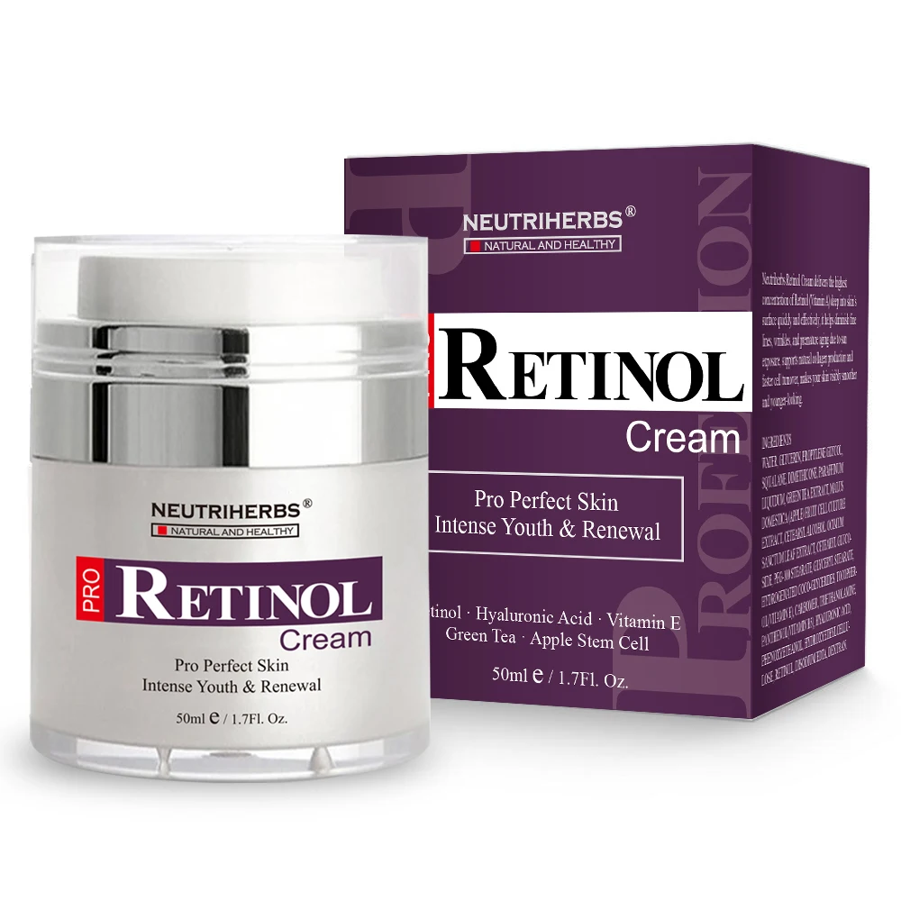 Murah Neutriherbs Cream dengan Retinol Cream Wajah Whitening Cream Siang dan Malam Anti Aging Anti Kerut Pelembab Hidrasi 50G