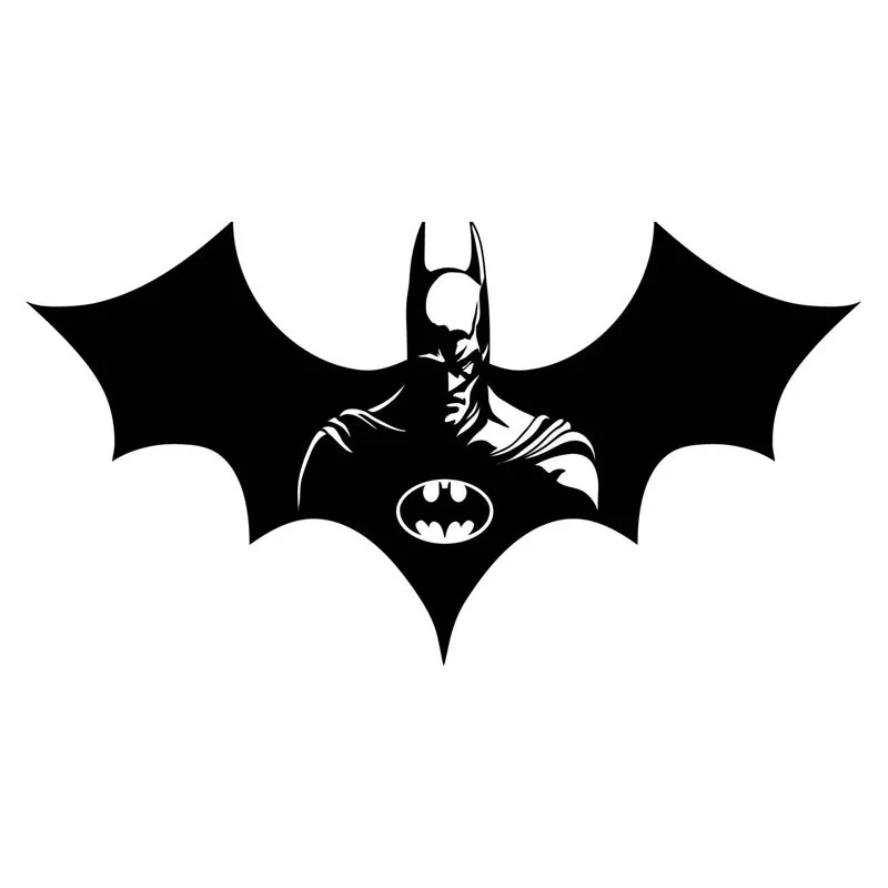 

Cool Batman DC super hero Pattern Fashion Vinyl Door Decal Personalized window decal stickers car stickers 25.4x13.6cm