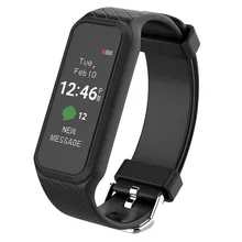 Новинка 2017 года смарт-браслет сердечного ритма Мониторы Bluetooth Шагомер здоровья управления Фитнес Напульсники для Android IOS Телефон