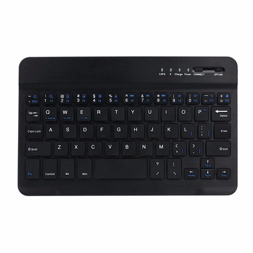 

Bluetooth Keyboard Aluminum Mini Wireless Universal 7 Inch for iPad Galaxy Tabs IOS Android Windows Tablet/Desktop