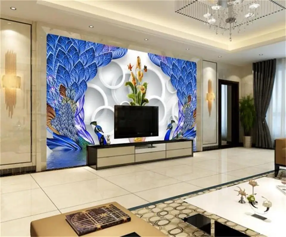 living room 3d wallpaper manufacturers