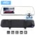 Dual Lens Videocamera per auto Auto DVR Specchietto Retrovisore Auto Dvr Video Recorder Registrator FHD1080p di Visione Notturna Videocamera del Precipitare Cam