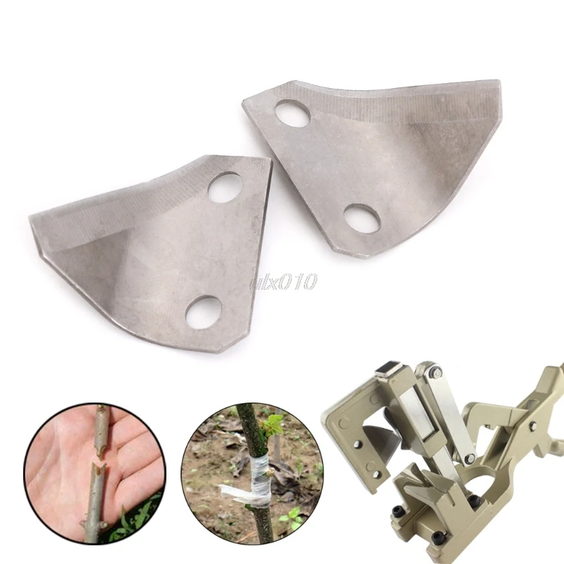 

1Pair Replacement J68A Steel Fruit Grafting Blades Machine Pruning Cutting Tool G03 Whosale&DropShip