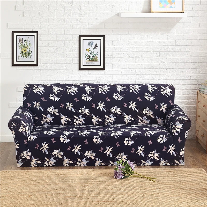 

Printing Spandex Stretch Slipcovers Sofa Cover Removable Elastic All-inclusive Couch Case Cover for Living Room30