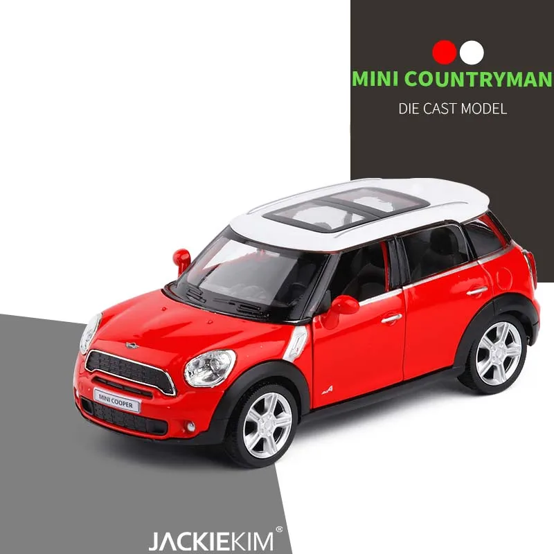 

1/36 MINI COUNTRYMAN Alloy Car Model With Pull Back Off-Road Vehicles Car Model Toys For Kids Birthday Gifts Free Shipping