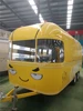 KN-FT05C cara sonriente, carrito móvil de comida de hamburguesas, carrito de venta de comida perfecta, remolque, carrito de comida para perros calientes ► Foto 3/6
