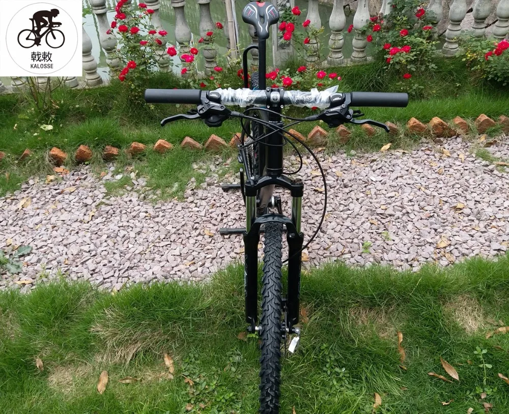 Cheap Kalosse tyre dirt bike  mountain bike bicycle , 21/24/27/30 gear ,  Hydraulic brakes  26*17 inch  Mountain bike 2