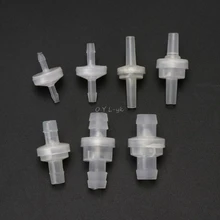 Пластиковые односторонние обратные воды встроенные жидкости обратные клапаны для жидкости топливного газа