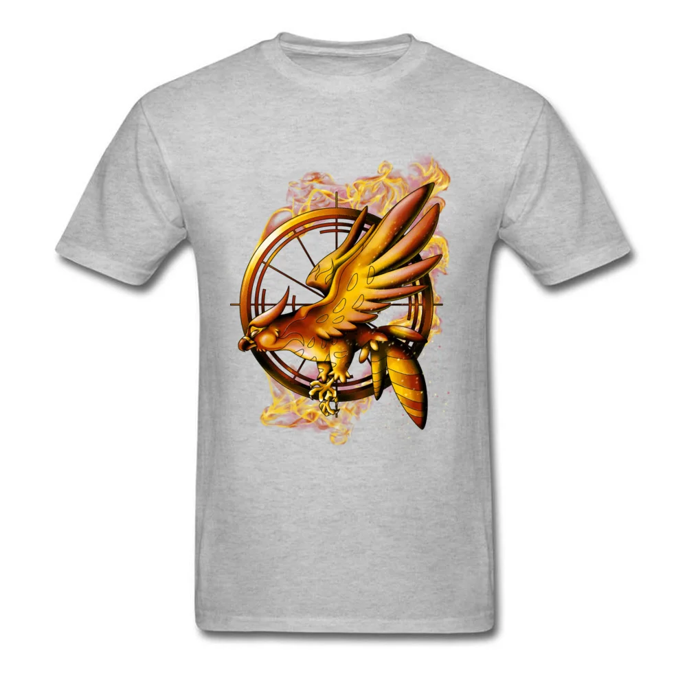  Mens T-shirts Catching Fire Design Tops Tees Cotton Round Collar Short Sleeve Casual Tops Shirts Labor Day Top Quality Catching Fire grey