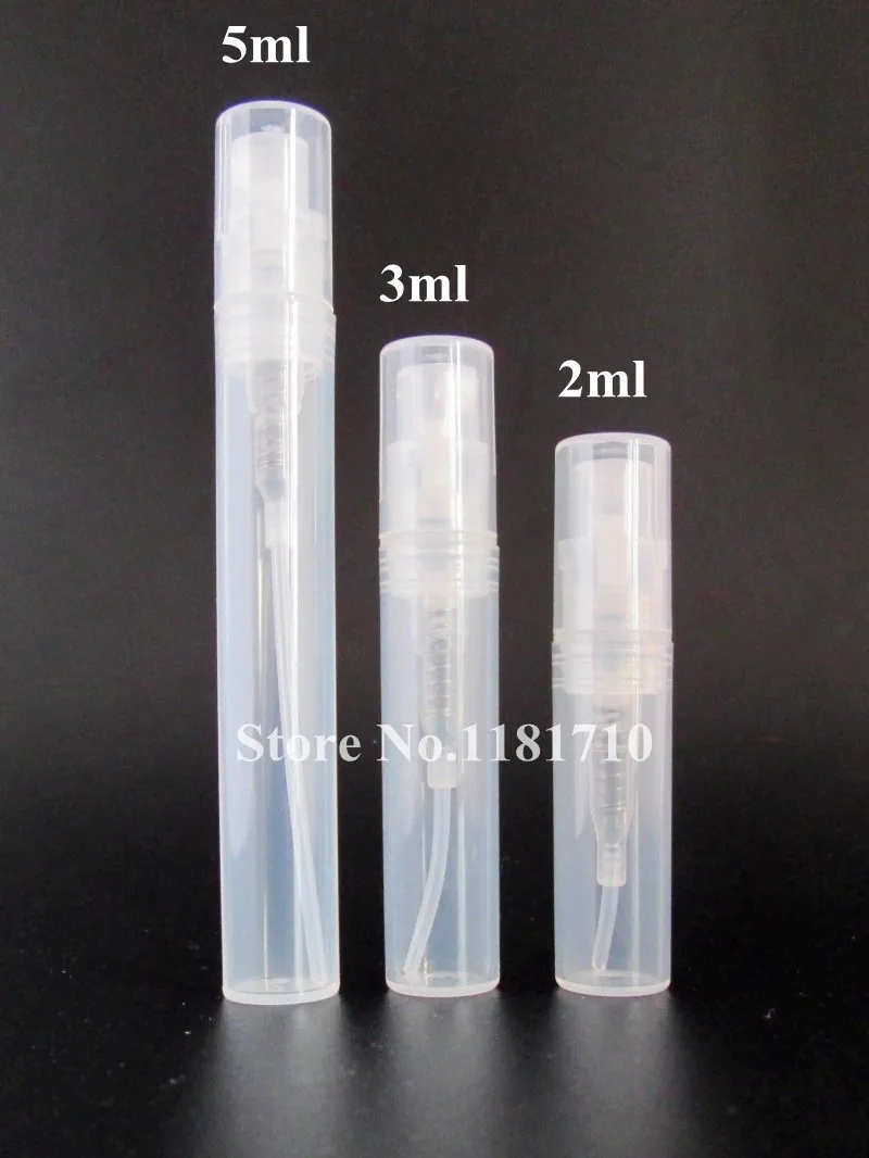 Высокое качество 5 мл мелких прозрачных Пластик духи в аэрозольной упаковке во флаконах пуст многоразового распылитель флакон для парфюма Тесты бутылки флаконы