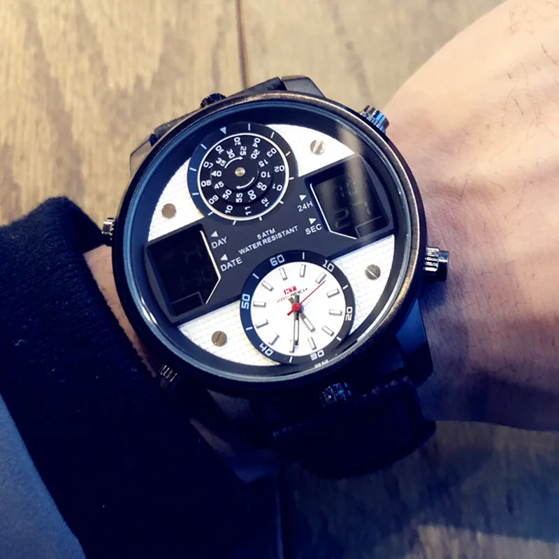 50mm digital watch