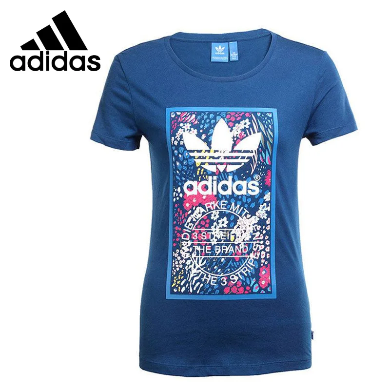 Original New Arrival Adidas Originals Women's T-shirts short sleeve Sportswear цена Original New Arrival Adidas Originals Women's T-shirts short sleeve Sportswear цены онлайн